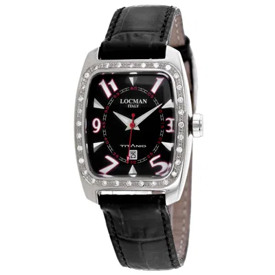 Locman Women's Diamond Titanio In Black