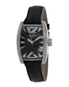 Locman Panorama Quartz Black Dial Ladies Watch 151bkd