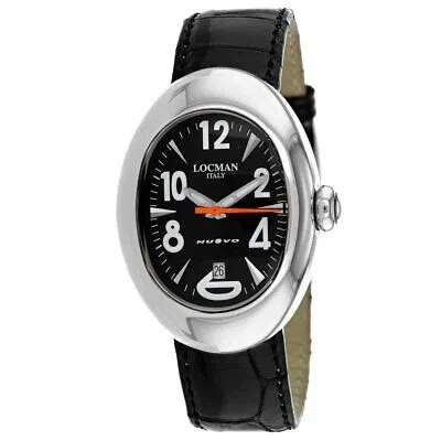 Pre-owned Locman Womens Classic Black Dial Watch - 2000bk