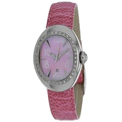 Pre-owned Locman Womens Nuovo Mother Of Pearl Dial Watch - 028mopkd/pk