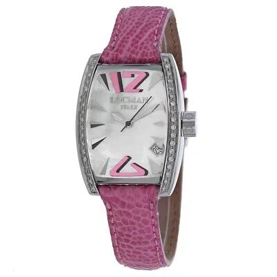 Pre-owned Locman Womens Panorama Mother Of Pearl Dial Watch - 151moppkd