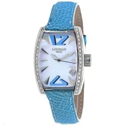 Pre-owned Locman Womens Panorama White Dial Watch - 151mopskd