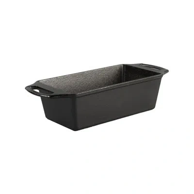 Lodge 8.5"x4.5" Cast Iron Loaf Pan In Matte Black
