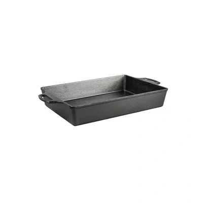Lodge 9"x13" Cast Iron Casserole In Black