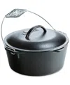 Lodge Cast Iron 5-qt. Cast Iron Dutch Oven With Bail Handle In Black