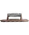 Lodge Cast Iron Finex 7" Grill Press Cookware In Black