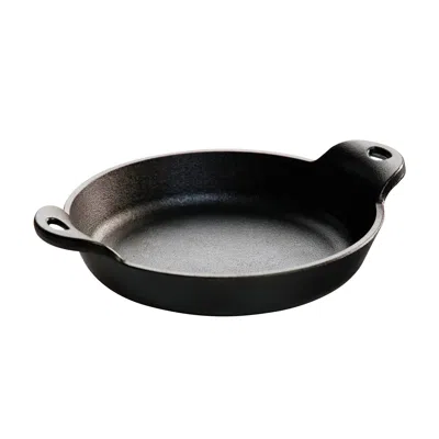 Lodge Cast Iron Round Mini Server, 14 Ounce In Black