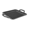 Lodge Cookware 11" Square Cast Iron Grill Pan In Black