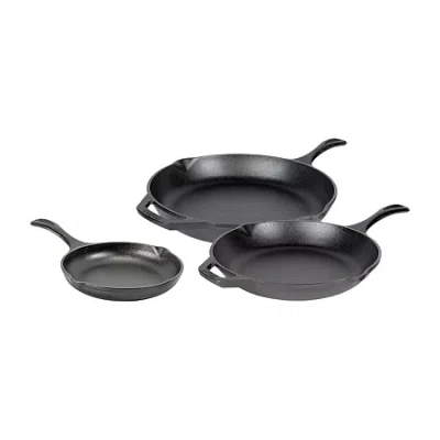 Lodge Cookware 3-pc. Cast Iron Skillet In Brown