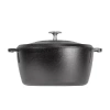 Lodge Cookware Blacklock Triple Seasoned Cast Iron 5.5-qt. Dutch Oven In Black