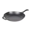 Lodge Cookware Cast Iron 10" Chef Style Skillet In Black
