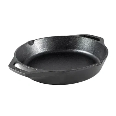 Lodge Cookware Cast Iron 10.25" Grill Pan In Black