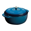 Lodge Cookware Cast Iron 6-qt. Dutch Oven In Blue