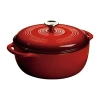 Lodge Cookware Cast Iron 6-qt. Dutch Oven In Red