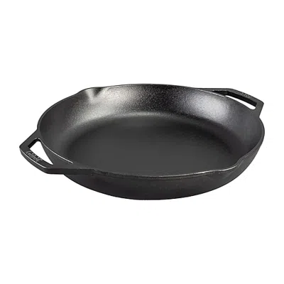Lodge Cookware Chef Collection Dual Handle 14 Inch Cast Iron Skillet In Black
