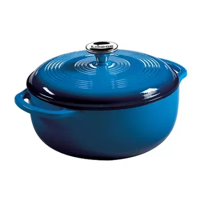 Lodge Cookware Dutch Oven In Blue