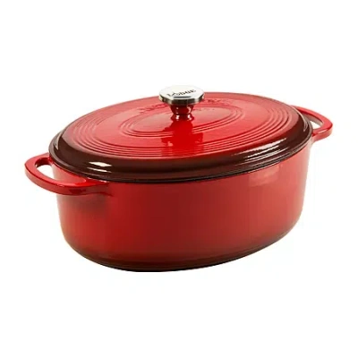 Lodge Cookware Dutch Oven In Red