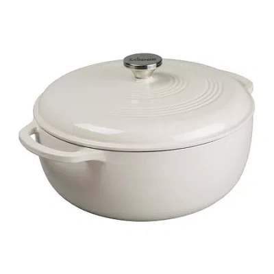 Lodge Cookware Dutch Oven In White