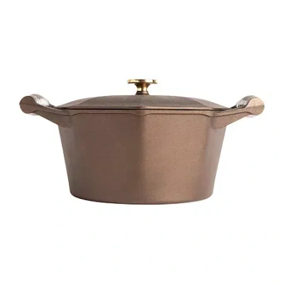 Lodge Cookware Finex Cast Iron 5-qt. Dutch Oven In Brown