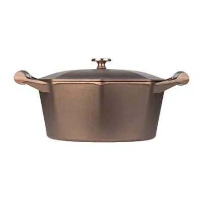 Lodge Cookware Finex Cast Iron 7-qt. Dutch Oven In Brown