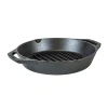 Lodge Cookware Lodge 10.25" Grill Pan In Black
