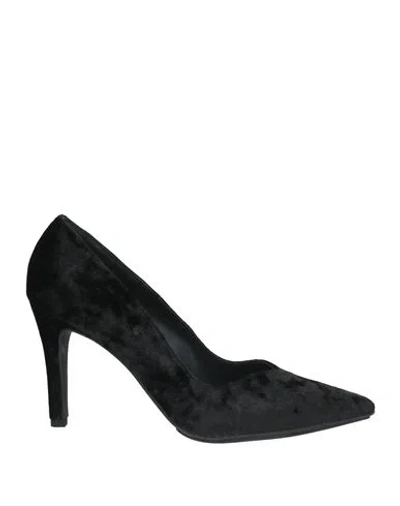 Lodi Woman Pumps Black Size 11 Textile Fibers In Black