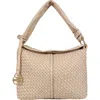 Lodis Ainsley Woven Shoulder Bag In Brown