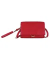 Lodis Amy Leather Crossbody Bag In Samba Solid