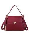 Lodis Eclipse Large Shoulder Bag In Red