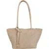 Lodis Hadley Woven Shoulder Bag In Brown