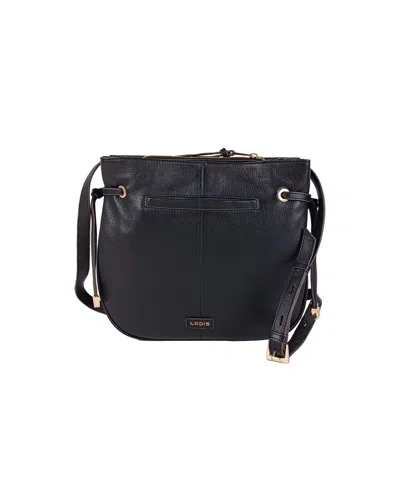 Lodis Kimberly Leather Crossbody Bag In Black