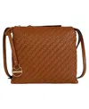 Lodis Maddie Small Crossbody Bag In Saddle
