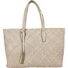 Lodis Marisa Woven Tote In Brown