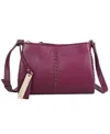 Lodis Nicks Small Crossbody Bag In Burgundy
