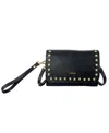 Lodis Rio Adjustable Crossbody Bag With Studs In Black