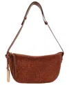 Lodis Vega Medium Hobo Bag In Brown