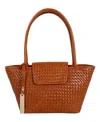 Lodis Vega Medium Satchel Bag In Brown