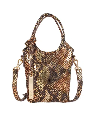 Lodis Vista Mini Crossbody Bag In Animal Print
