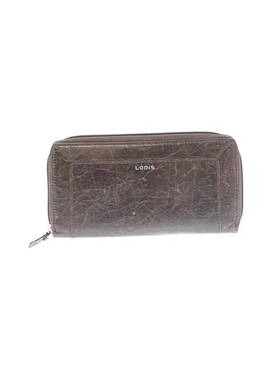Pre-owned Lodis Wallet In Brown