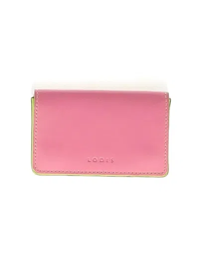 Pre-owned Lodis Wallet In Pink
