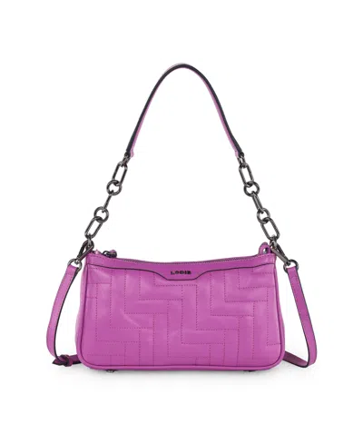 Lodis Women's Signature Quilt Top Zip Crossbody Bag In Orchid