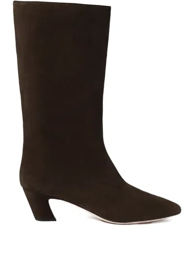 Loeffler Randall 50mm Cleo Ankle Boots In Brown