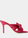 Loeffler Randall Claudia Sandals - Synthetic Leather - Fuchsia In Pink