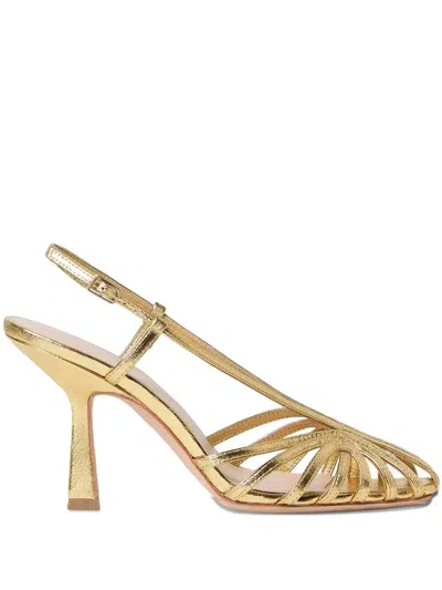 LOEFFLER RANDALL 89MM ALEXANDRA STRAPPY SANDALS