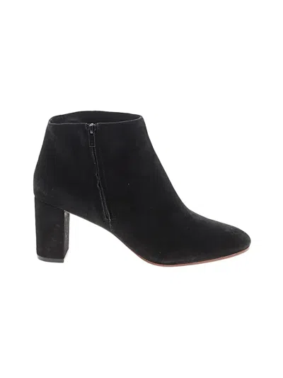 Pre-owned Loeffler Randall Ankle Boots In Black