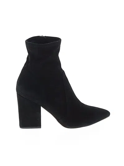 Pre-owned Loeffler Randall Ankle Boots In Black