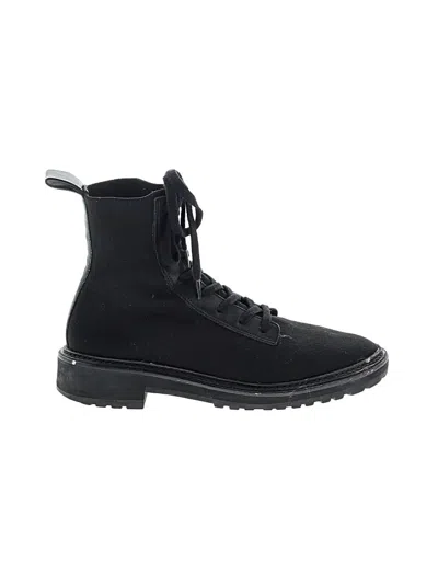 Pre-owned Loeffler Randall Ankle Boots In Black