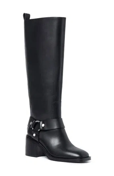 Loeffler Randall Audrey Engineer Knee High Boot In Black