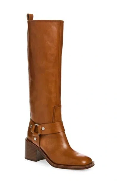 Loeffler Randall Audrey Engineer Knee High Boot In Brown