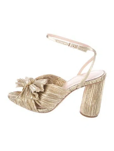 Pre-owned Loeffler Randall Bow Accents Mules